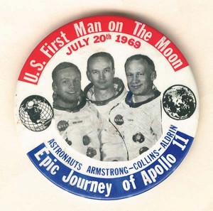 Epic Journey of Apollo 11 Pin